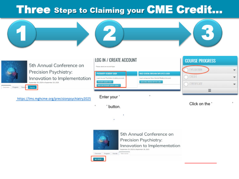 Evaluation Register/Take Course Academy Login: 3: 1: 2: Username ...
