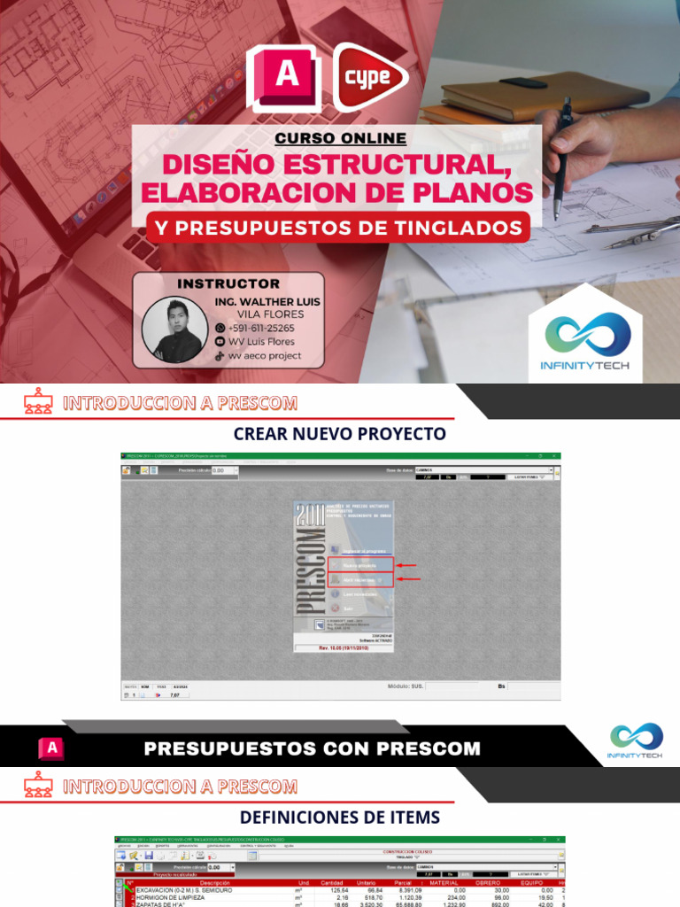Guía Completa de Prescom y Presupuestos | PDF