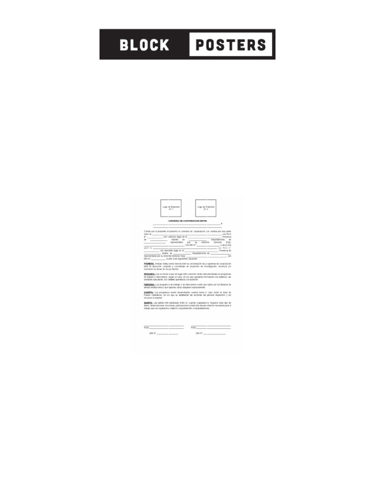 Block Poster Printing Settings Guide | PDF