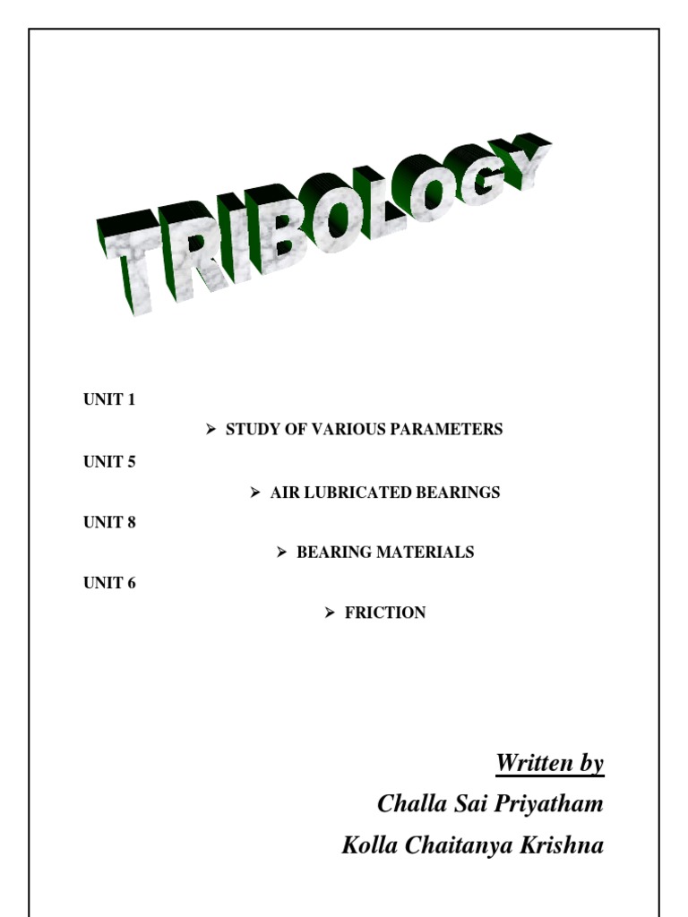 Written by Challa Sai Priyatham Kolla Chaitanya Krishna Unit 1 PDF