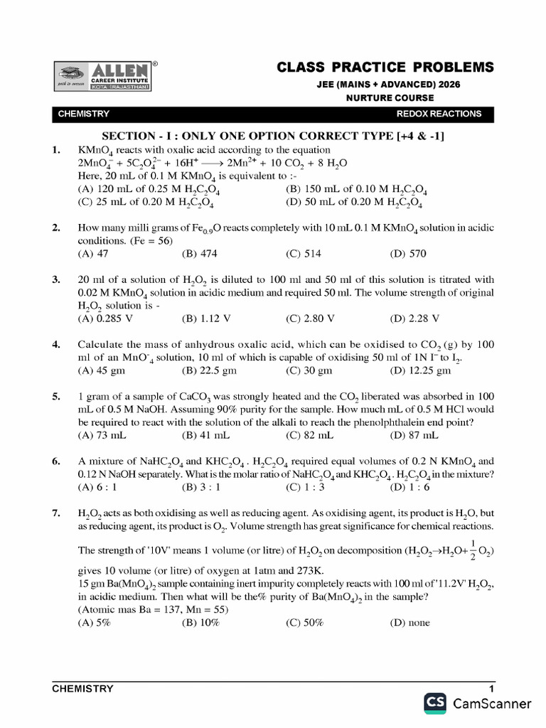 Redox CPT Paper | PDF