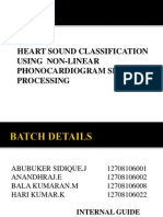 Heart Sound Classification Using Non-Linear Phonocardiogram Signal Processing