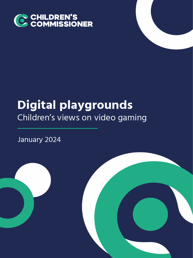 Report Digital Playgrounds Childrens Views On Gaming | PDF | Survey ...