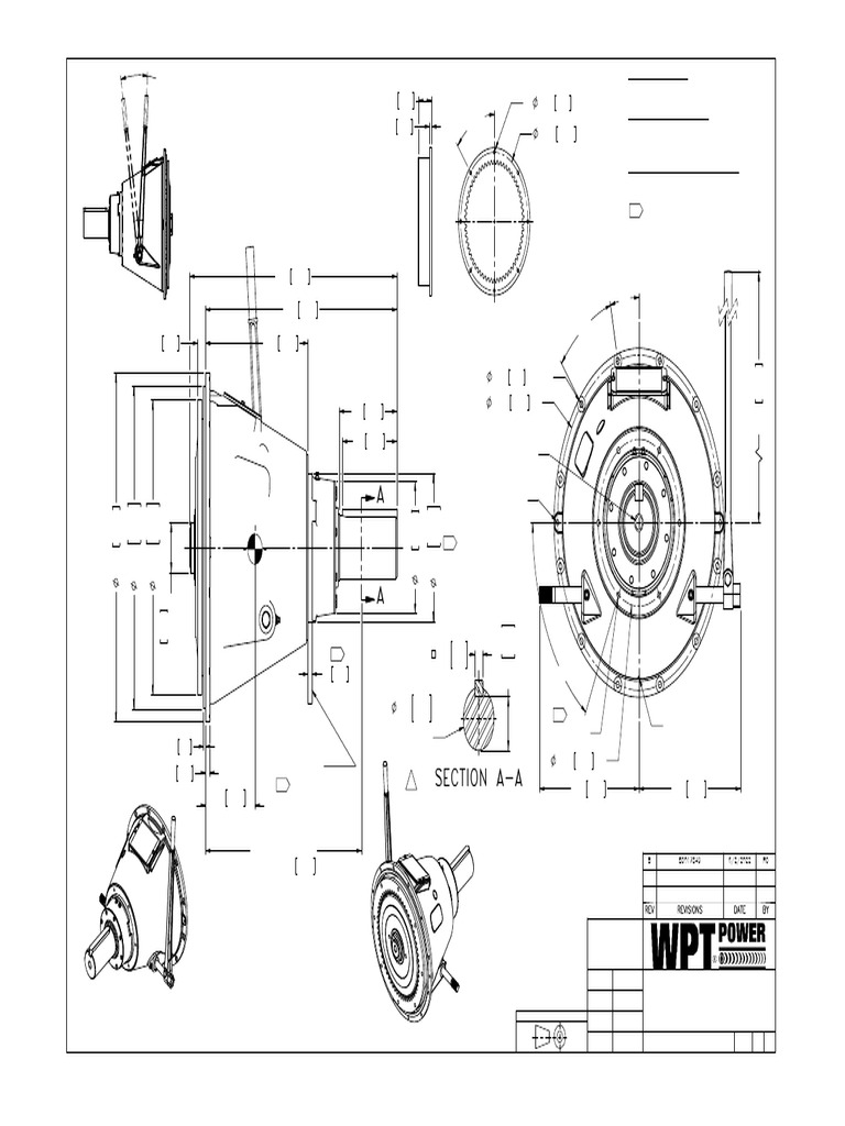 WPL314 Mechanical PTO Engineering Drawing | PDF | Mechanical Engineering