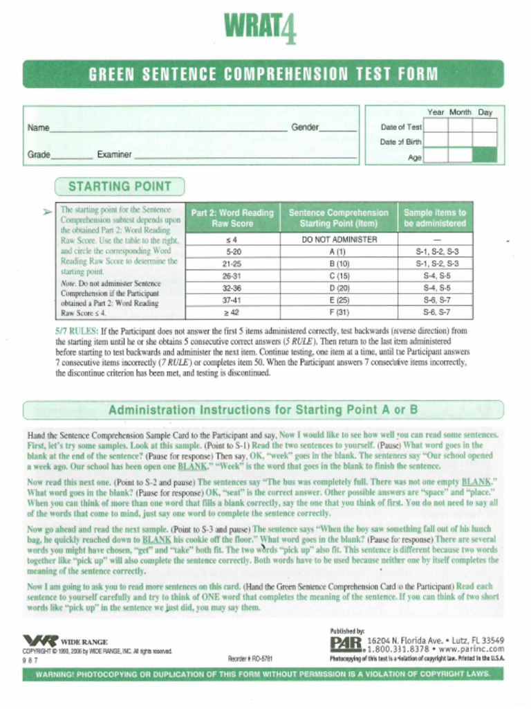 Green Form | PDF