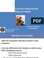 Alam - Determinants of Maternal Health in Asia