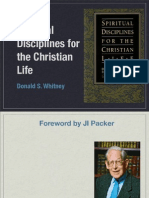 Donald Whitney, Spiritual Disciplines: Intro & Chapter 1