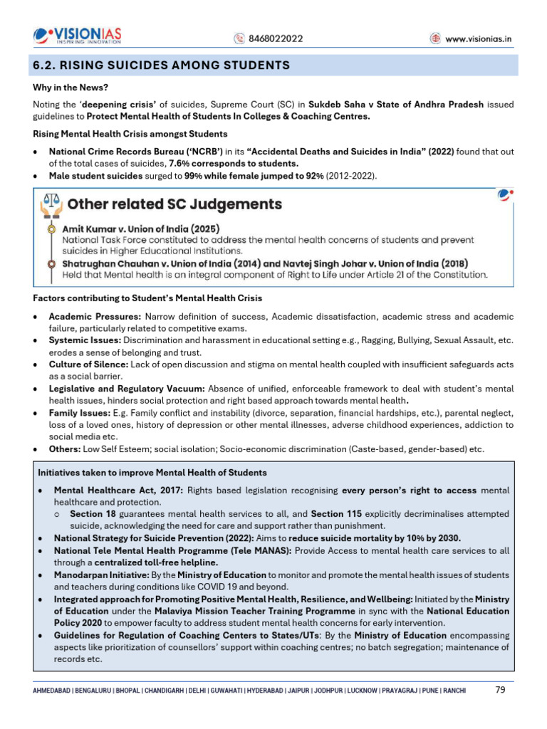 Student Mental Health Crisis Insights | PDF | Mental Health | Suicide
