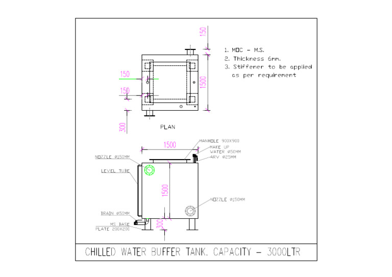 Buffer Tank 3kl | PDF