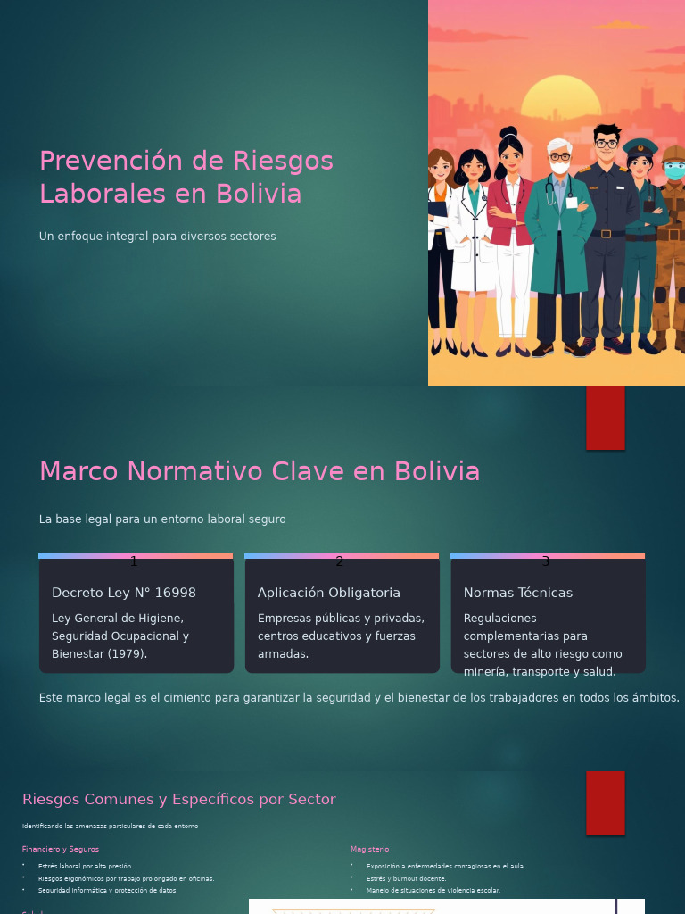 Prevención de Riesgos Laborales en Bolivia | PDF | Seguridad y salud ...
