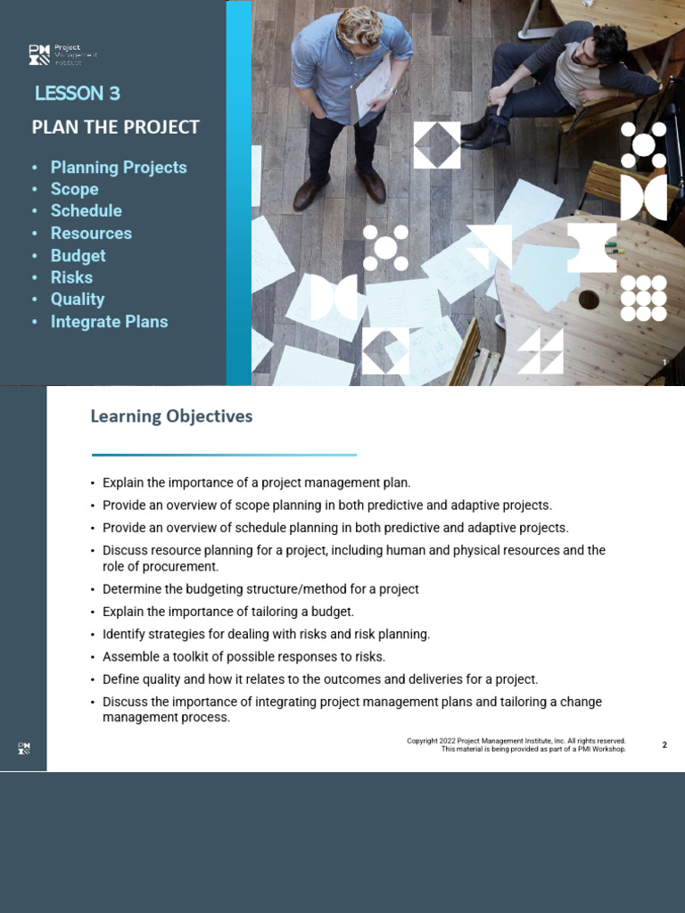 Project Management Planning Essentials | PDF | Project Management ...