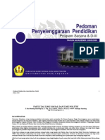 Pedoman Tahun 2008 Fisip