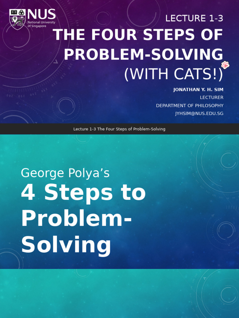 Four Steps of Problem-Solving Explained | PDF | Theoretical Computer ...