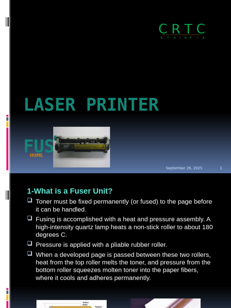 Understanding Laser Printer Fuser Units | PDF | Mechanical Engineering ...