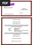 Undangan Syukuran Walimatul Tasmiyah & Aqiqah