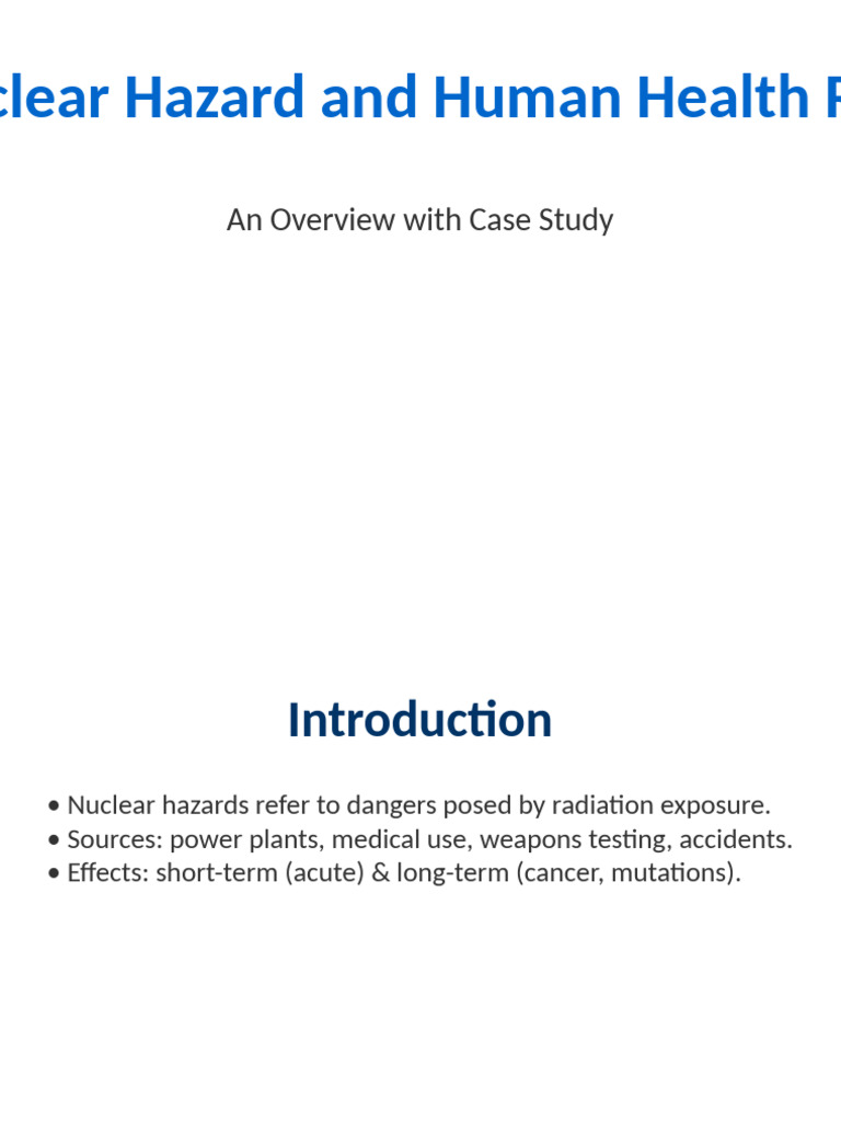 Nuclear Hazard Styled | PDF
