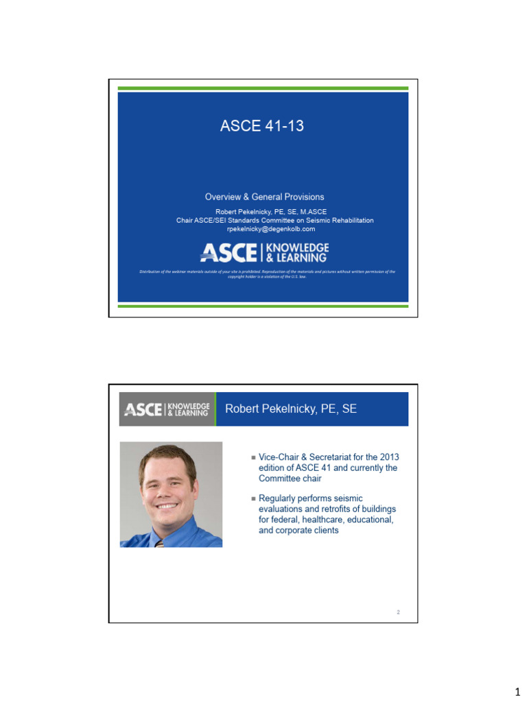 ASCE 41-13 Seismic Evaluation Guide | PDF | Structural Engineering ...