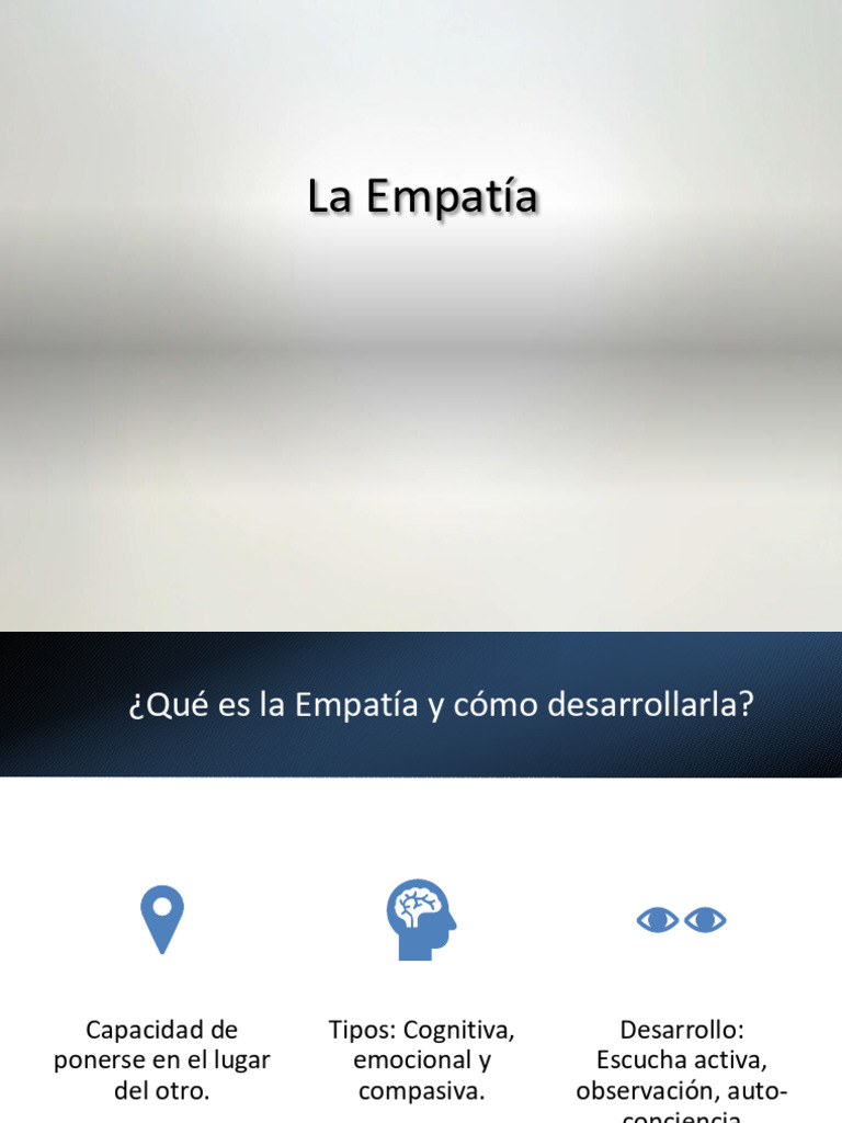 Fomentando la Empatía en Niños | PDF | Empatía | Las emociones