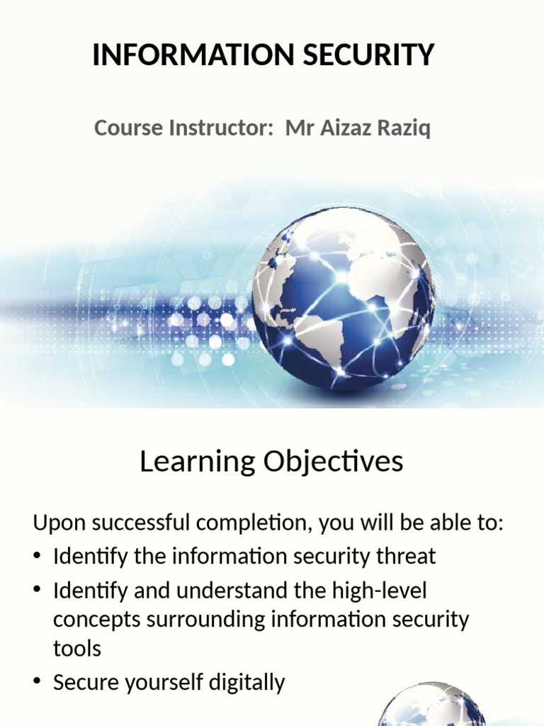 Information Security Essentials Guide | PDF | Information Security ...
