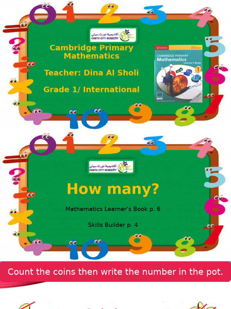Math Lesson 2 How Many..... Done | PDF