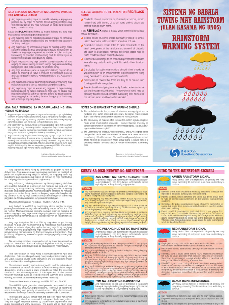 Rain Tagalog | PDF