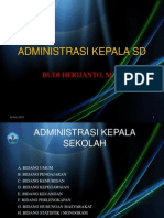 Administrasi Kepala SD