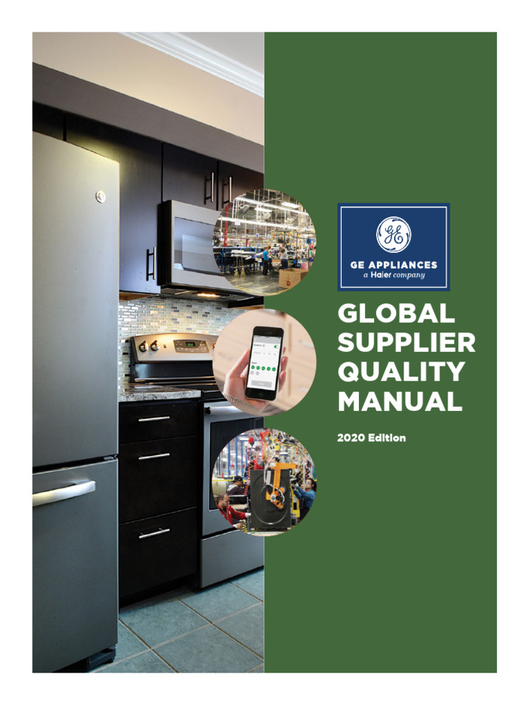 Global Supplier Quality Manual 2020 | PDF | Production And Manufacturing