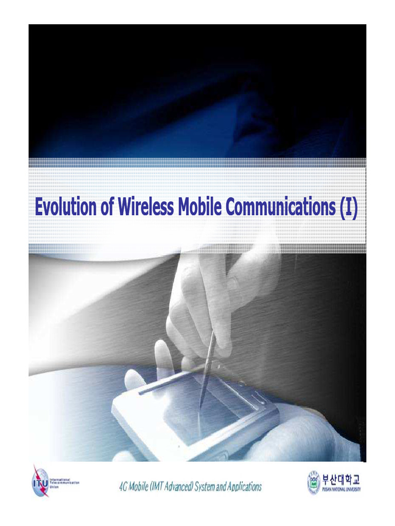 Wireless Mobile Communications Evolution | PDF | Cellular Network | Gsm