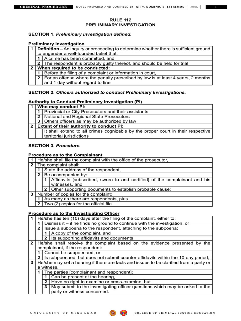 Authorized Officers for Preliminary Investigations | PDF | Prosecutor ...