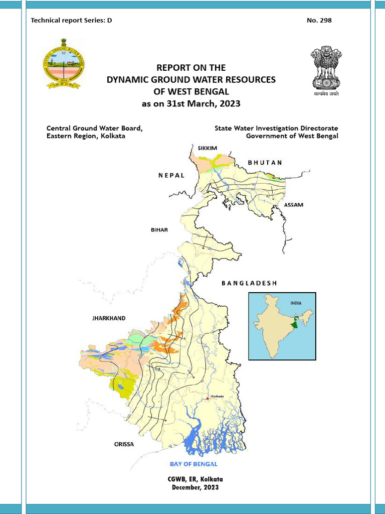 Dynamic Ground Water Resources of West Bengal | PDF | Groundwater | Aquifer