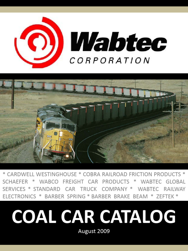 Wabtec Freight Car Product Catalog | PDF | Brake | Mechanical Engineering