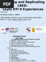 Download Initiating and Replicating LRED Leyte DTI 8 Experiences by Ed Belas SN92347156 doc pdf