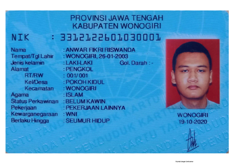 Scan KTP | PDF