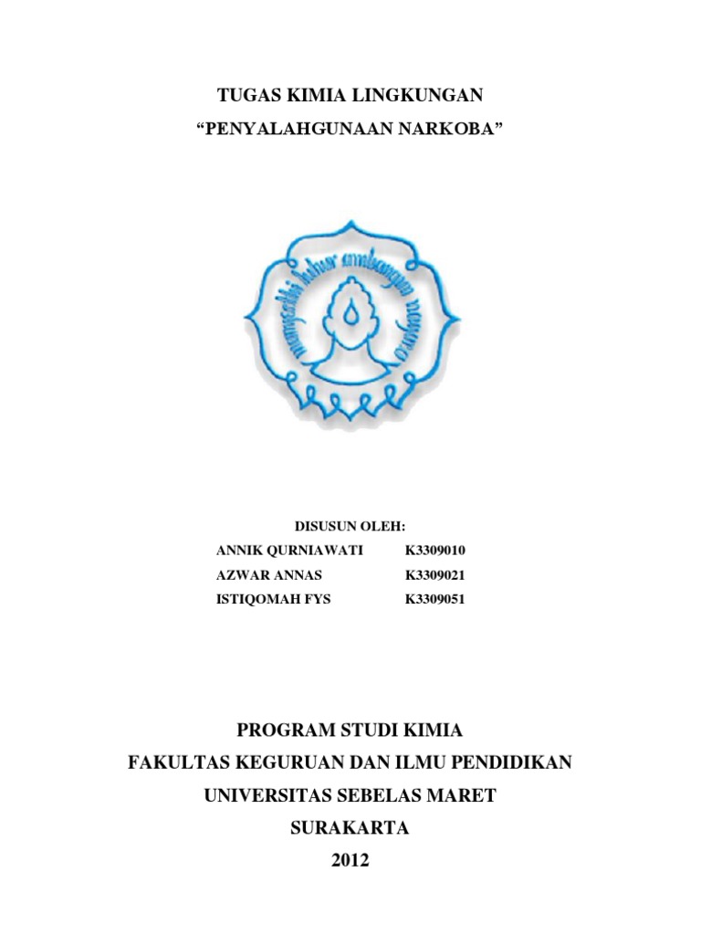 Makalah Penyalahgunaan Narkoba