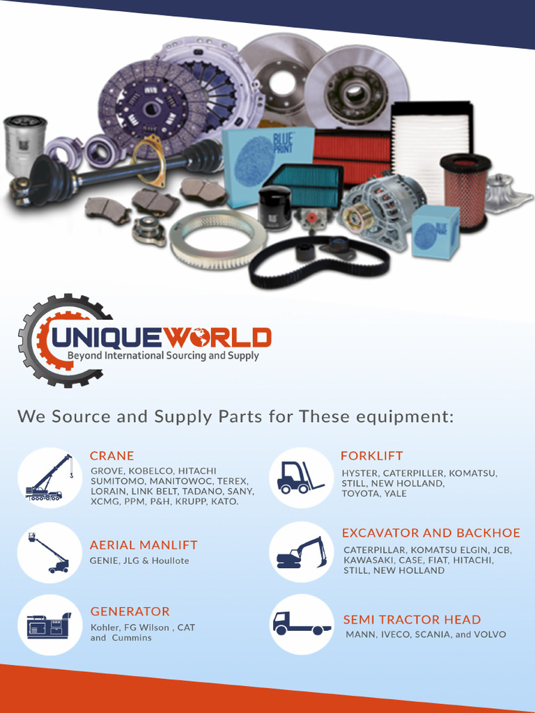 1212download Spare Parts Brochure | PDF