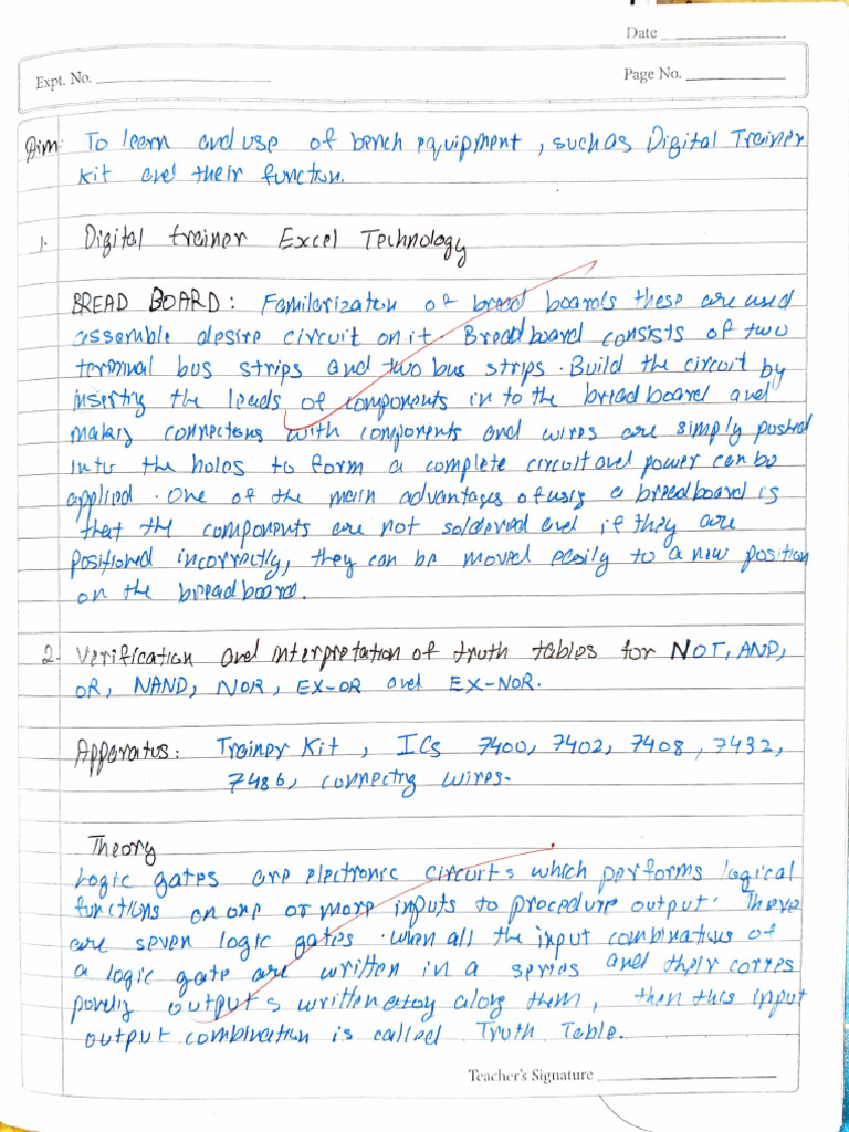 DLD Exp 1 | PDF