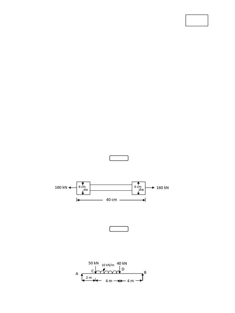 Strength of Materials Exam Paper R15 | PDF | Beam (Structure) | Bending
