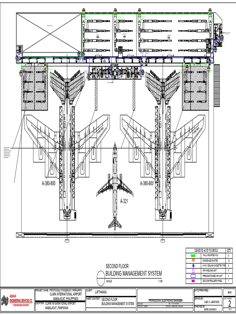 Proposed Widebody Hangars Layout | PDF