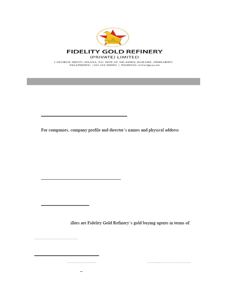 Gold Buying Permit Criteria Guide | PDF