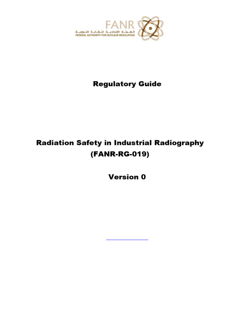Radiation Safety Guide for Industrial Radiography | PDF | Dosimetry ...