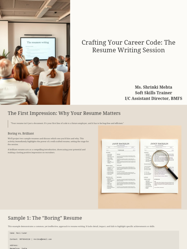 Mastering Resume Writing Techniques | PDF | Résumé | My Sql