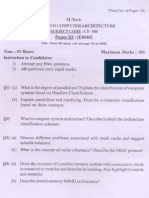 M.Tech.: QL) (A) What Is The Degree of Parallelism? Explain The Classification of Computer