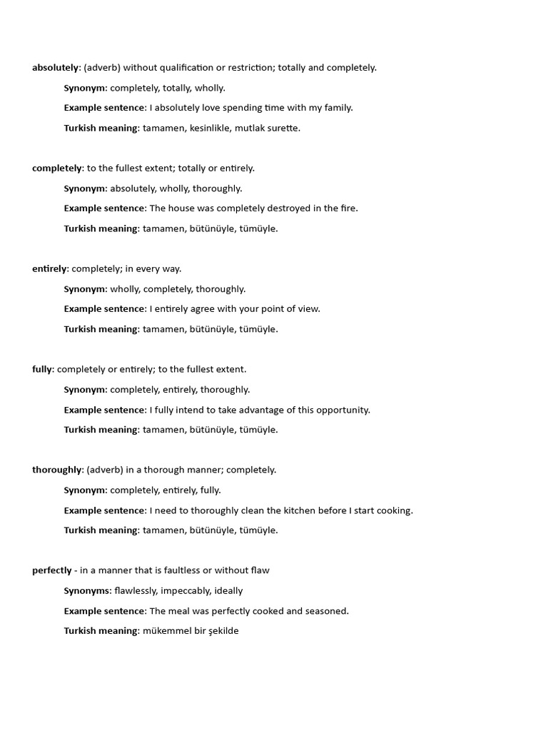 Adverbs of Degree | PDF