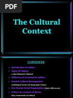 The Cultural Context