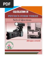 Form Five Physics: New TIE Syllabus | PDF