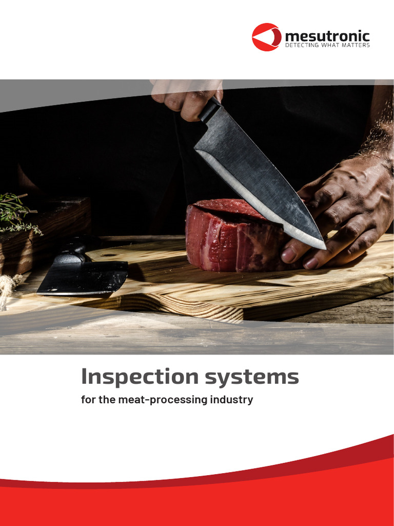Meat Processing Inspection Systems Guide | PDF | Metal Detector | Metals