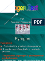 Pyrogen Test