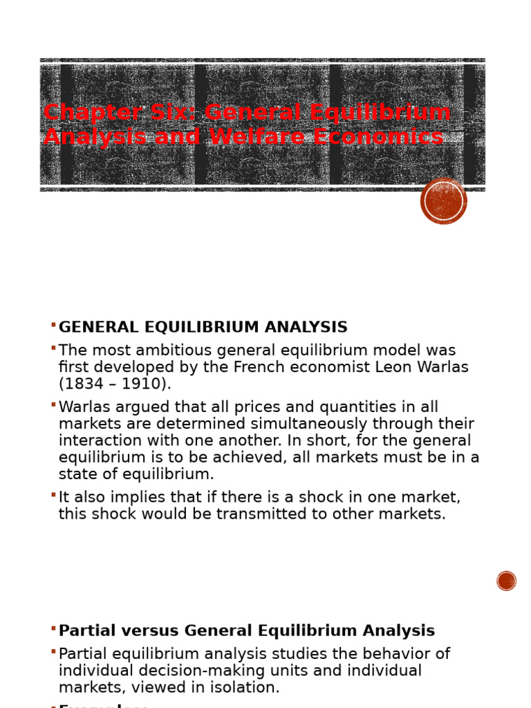 General Equilibrium and Welfare Economics | PDF | Welfare Economics ...