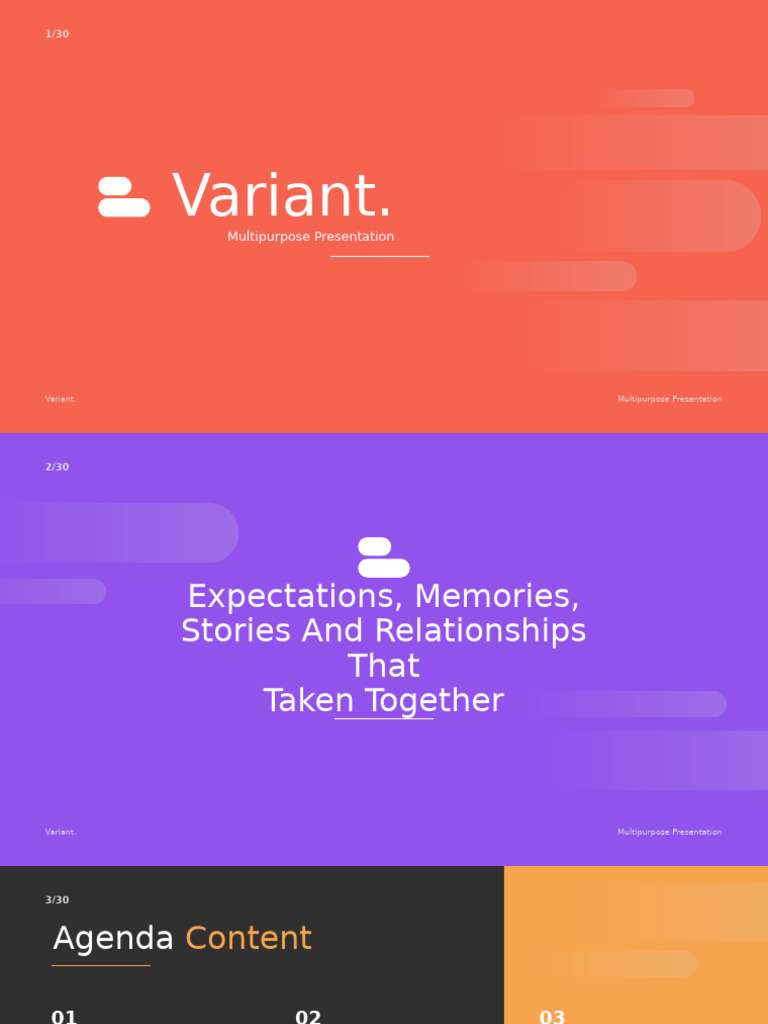 Varient Powerpoint Template | PDF | Grammar | Linguistics