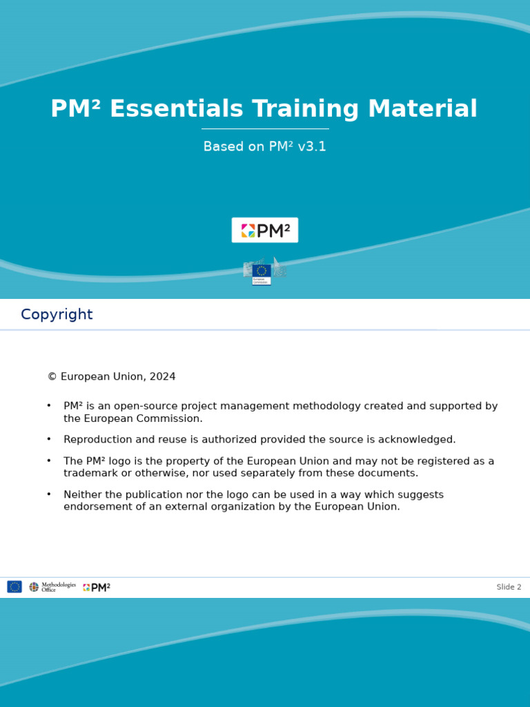 PM² Project Management Training Guide | PDF | Project Management | Business